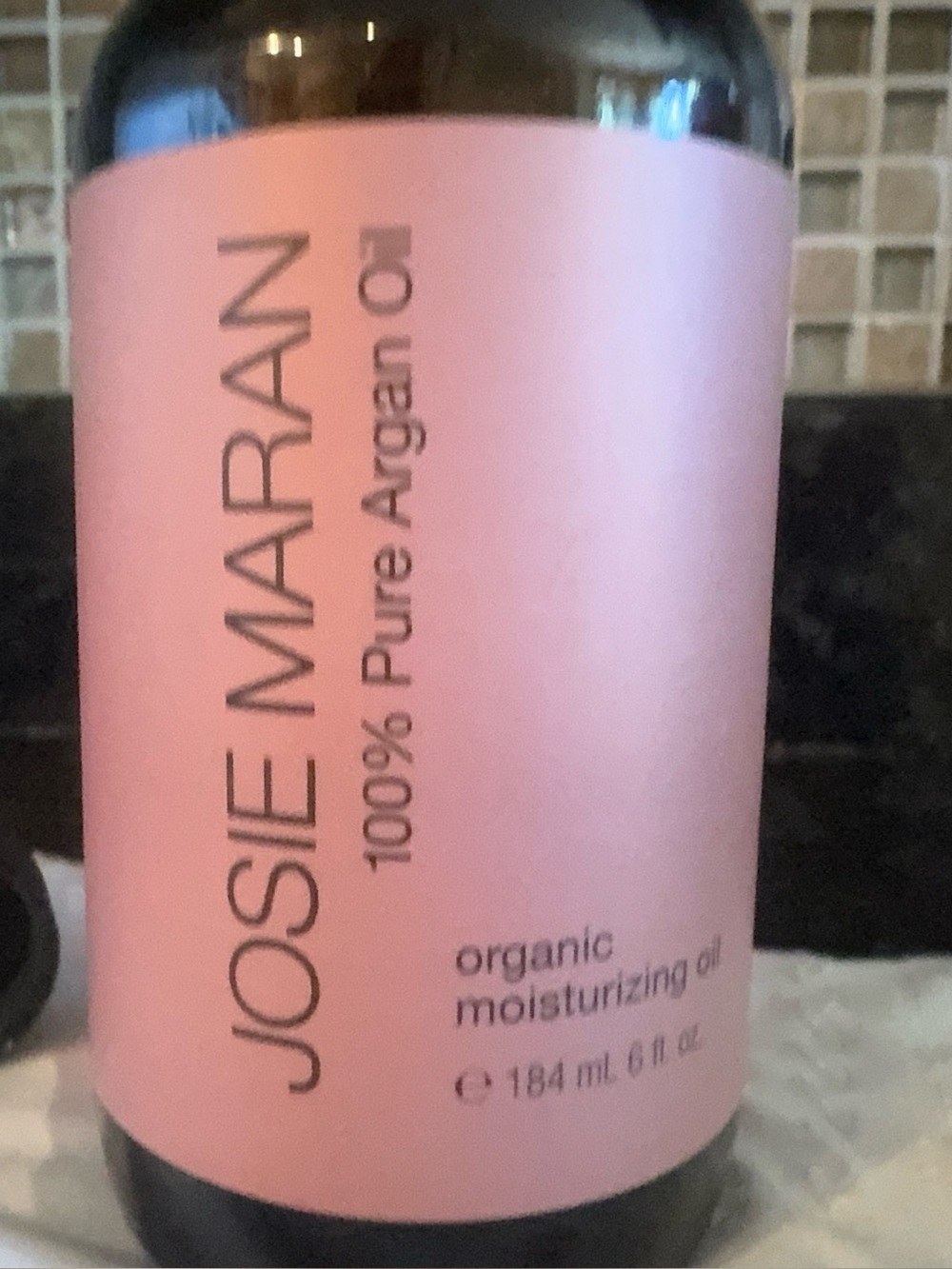 JOSIE MARAN Pink Label Argan Moisturizing Oil